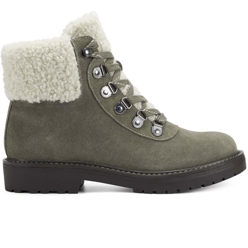 "easy spirit womens luanna 8 lace up winter boots